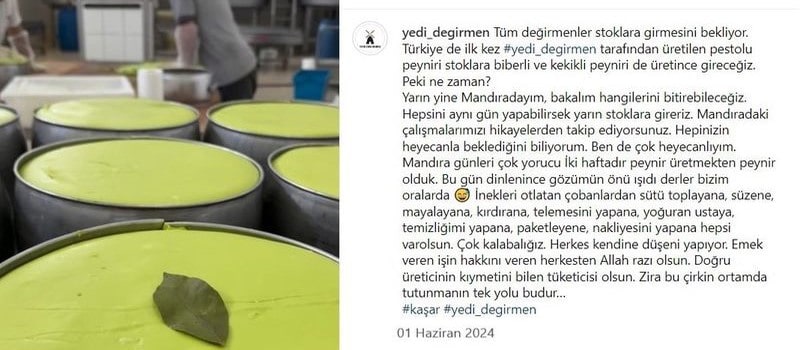 Yedi Değirmen Pesto Kaşar